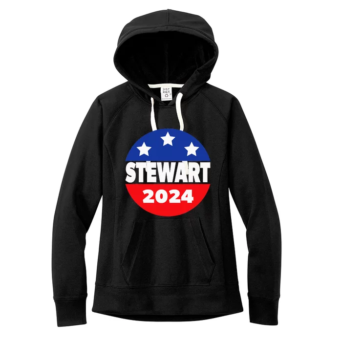 Elect Jon Stewart For President In 2024. Women's Fleece Hoodie