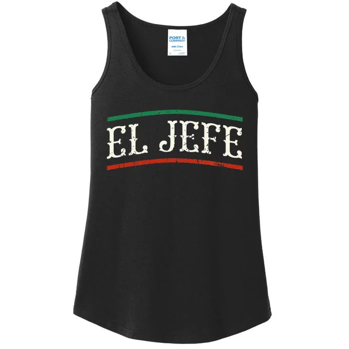 El Jefe Spanish Ladies Essential Tank