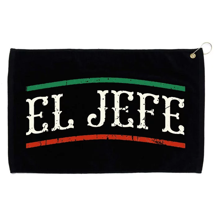 El Jefe Spanish Grommeted Golf Towel