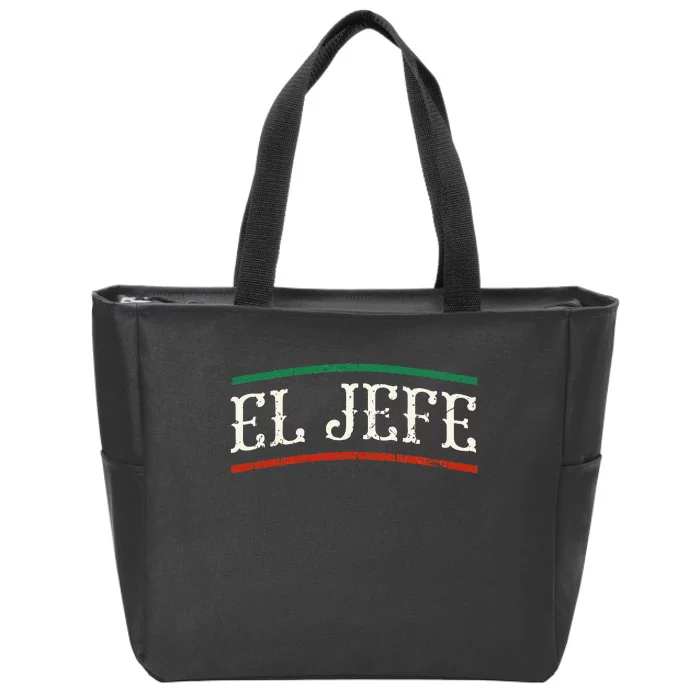 El Jefe Spanish Zip Tote Bag