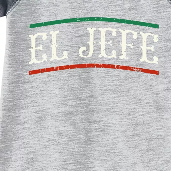 El Jefe Spanish Infant Baby Jersey Bodysuit