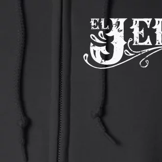 El Jefe The Boss In Spanish Funny Mexican Quote Full Zip Hoodie