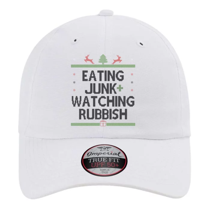 Eating Junk Watching Rubbish Funny Christmas The Original Performance Cap