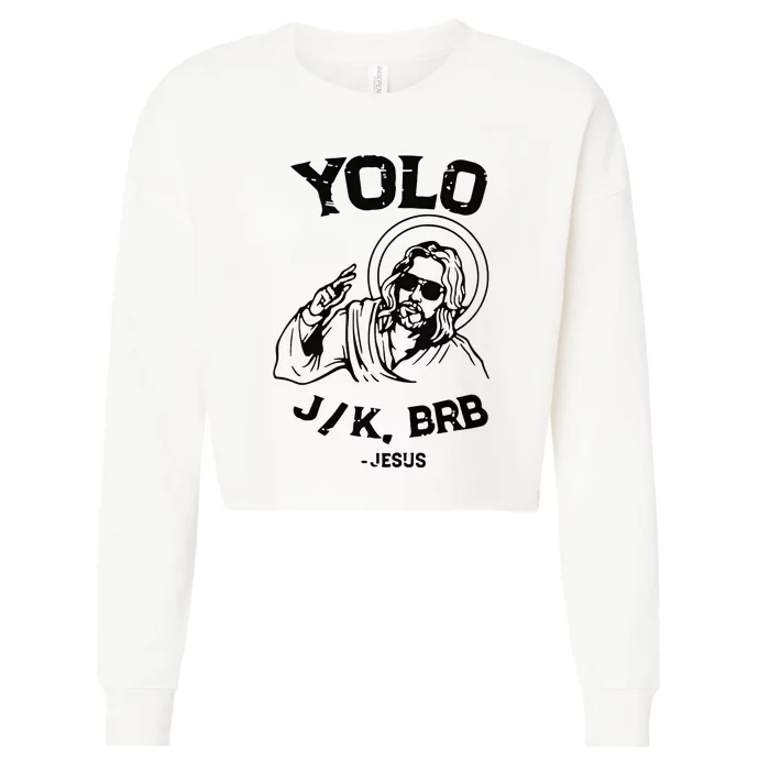 Easter Jesus Y.Olo Jk Brb Cropped Pullover Crew