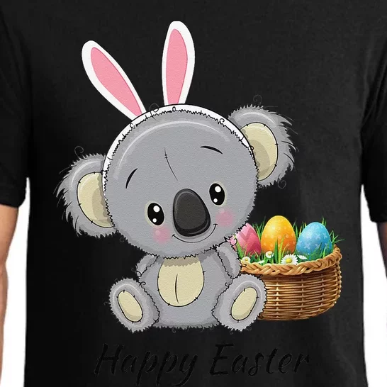 Easter Koala, Cute Kawaii Style, Rabbit Ears, Basket Of Ears Pajama Set