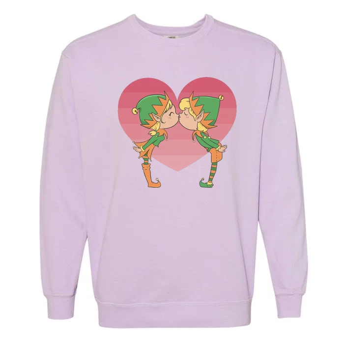 Elf's Kissing Garment-Dyed Sweatshirt