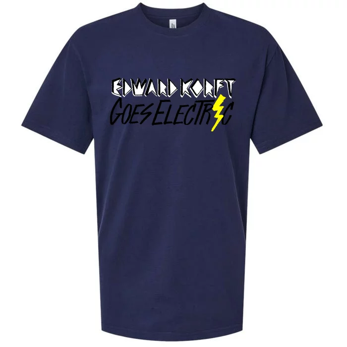 Edward Korft Goes Electric Edward Korft Merch Sueded Cloud Jersey T-Shirt