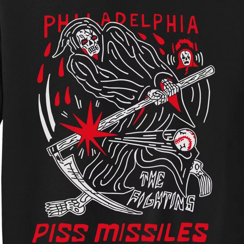 Eric Kenney Philadelphia The Fighting Piss Missiles Tall Sweatshirt