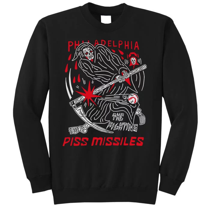 Eric Kenney Philadelphia The Fighting Piss Missiles Tall Sweatshirt