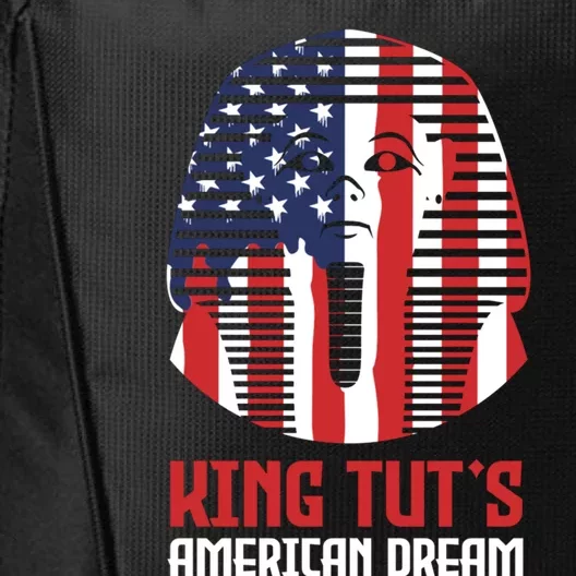 Egyptian King Statue Funny King Tut's American Dream Gift City Backpack