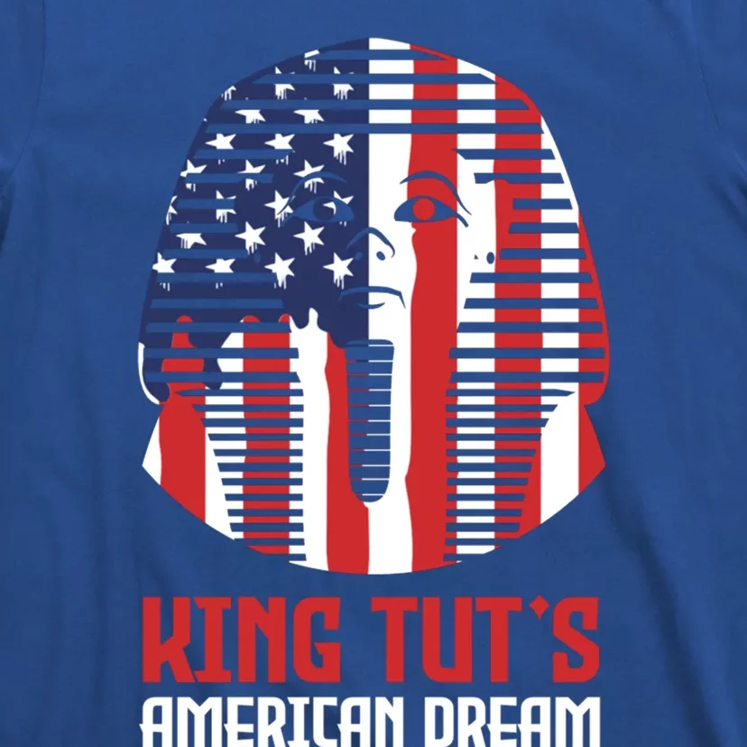 Egyptian King Statue Funny King Tut's American Dream Gift T-Shirt