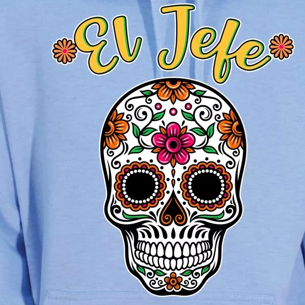 El Jefe Dia De Los Muertos Unisex Surf Hoodie