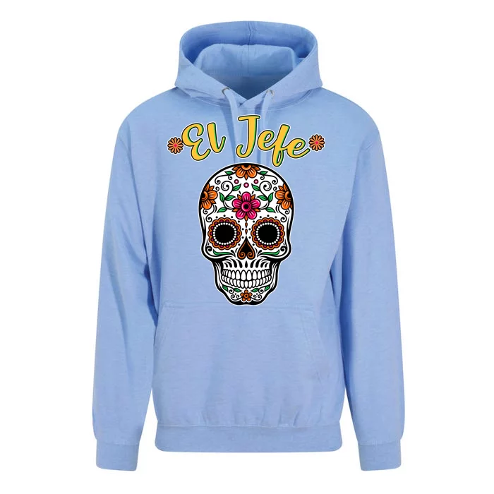 El Jefe Dia De Los Muertos Unisex Surf Hoodie