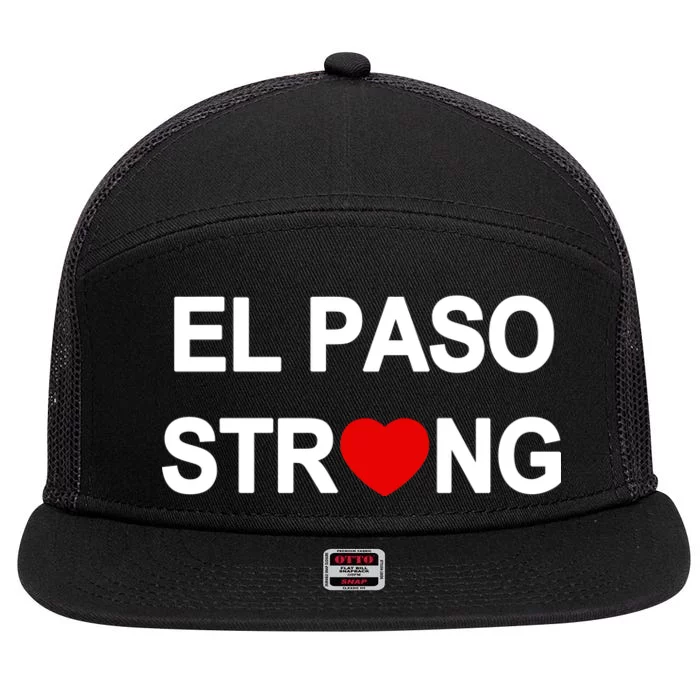 El Paso Strong 7 Panel Mesh Trucker Snapback Hat