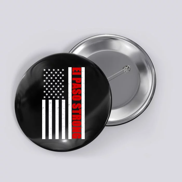 El Paso Strong American Flag Button