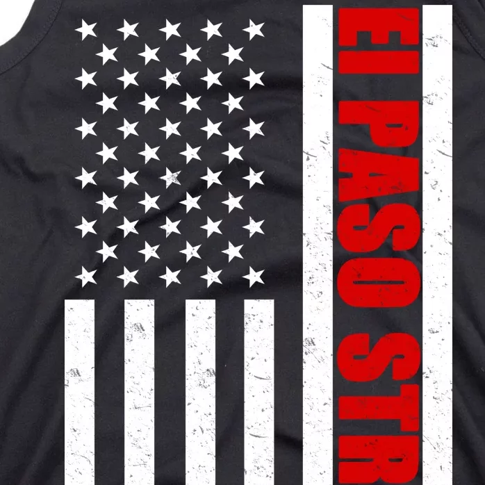 El Paso Strong American Flag Tank Top