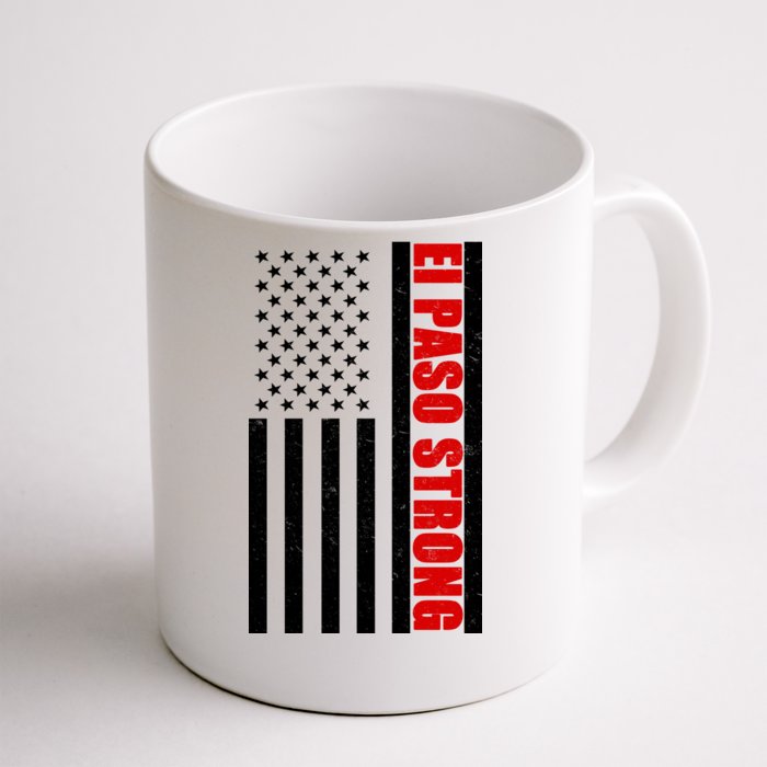 El Paso Strong American Flag Front & Back Coffee Mug