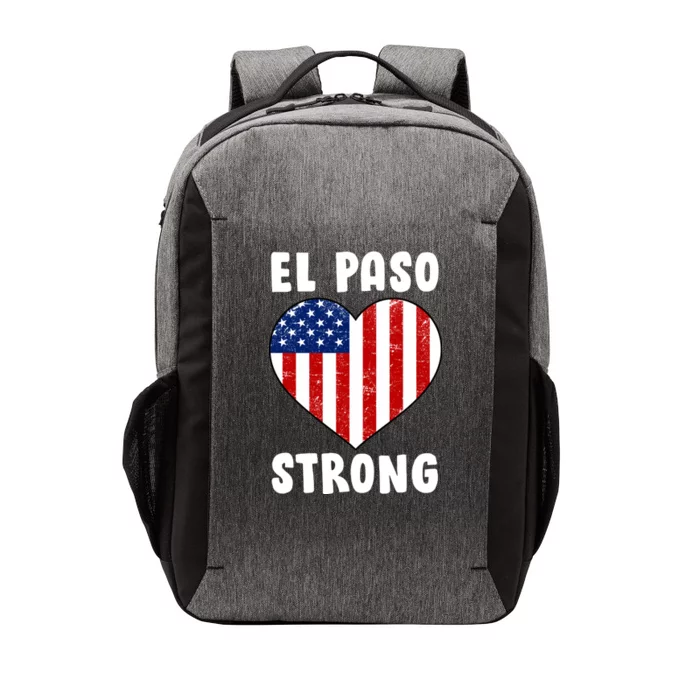 El Paso Strong American Texas Heart Vector Backpack