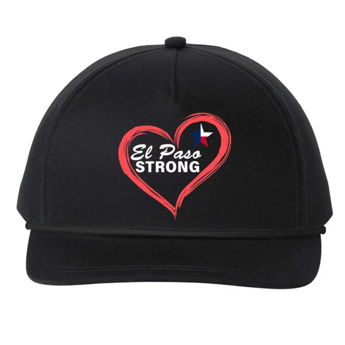 El Paso Strong Heart Texas Star Snapback Five-Panel Rope Hat