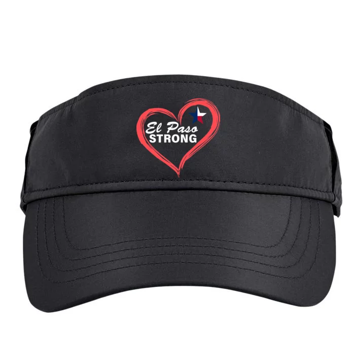 El Paso Strong Heart Texas Star Adult Drive Performance Visor