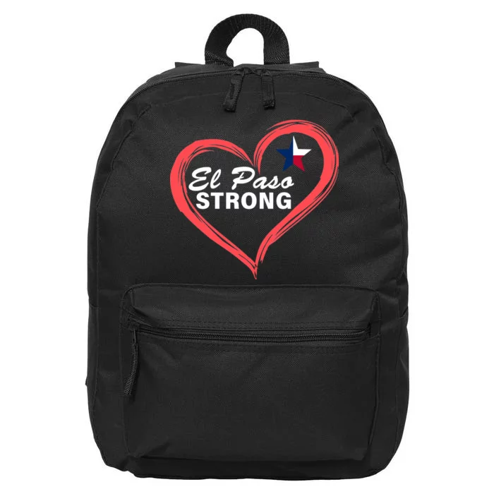 El Paso Strong Heart Texas Star 16 in Basic Backpack