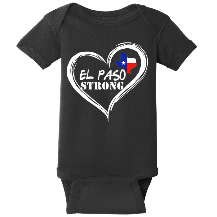 El Paso Strong Support Texas Baby Bodysuit