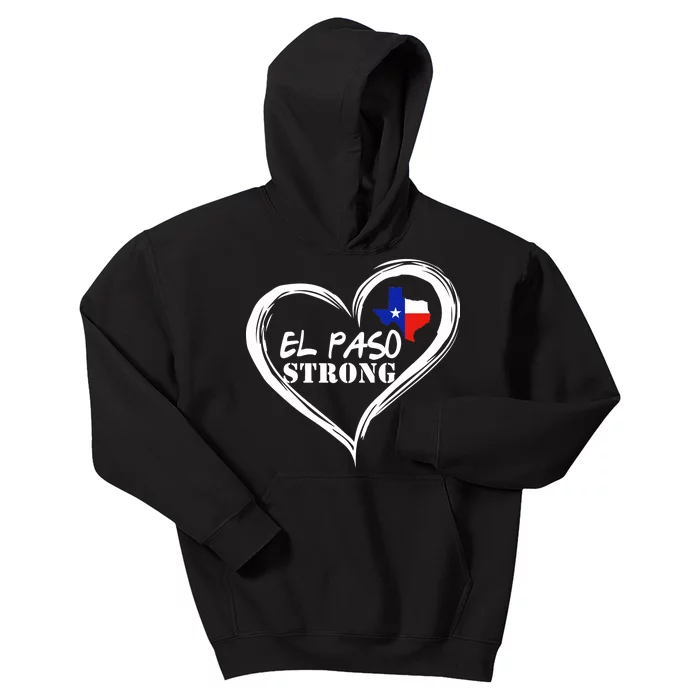 El Paso Strong Support Texas Kids Hoodie