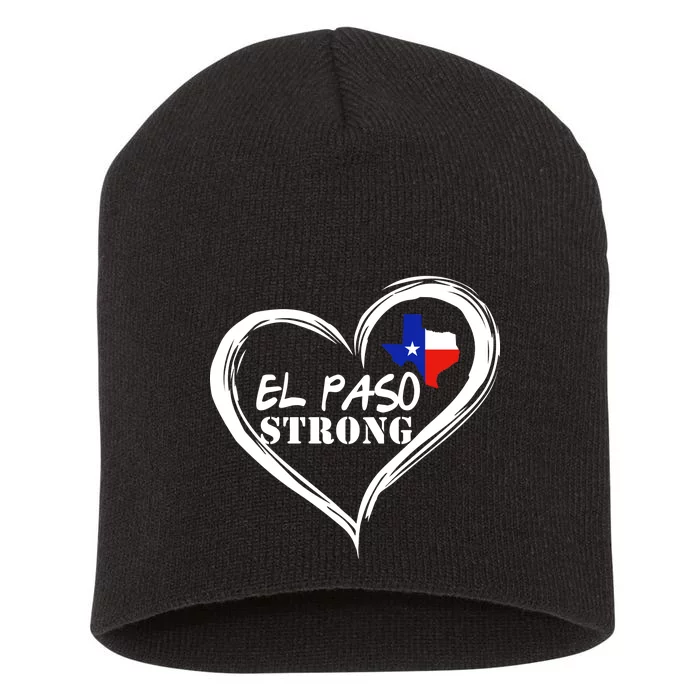 El Paso Strong Support Texas Short Acrylic Beanie