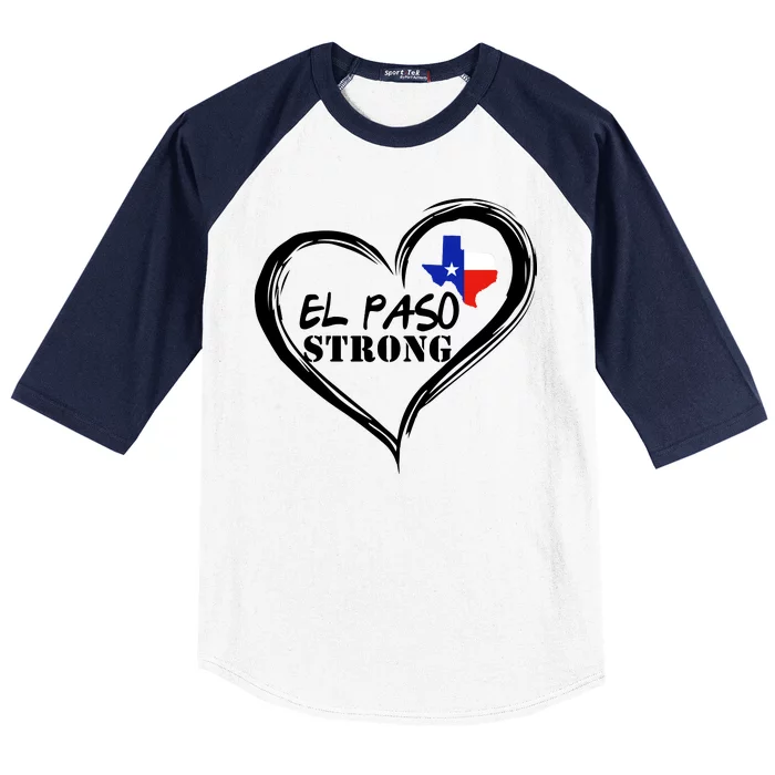 El Paso Strong Support Texas Baseball Sleeve Shirt