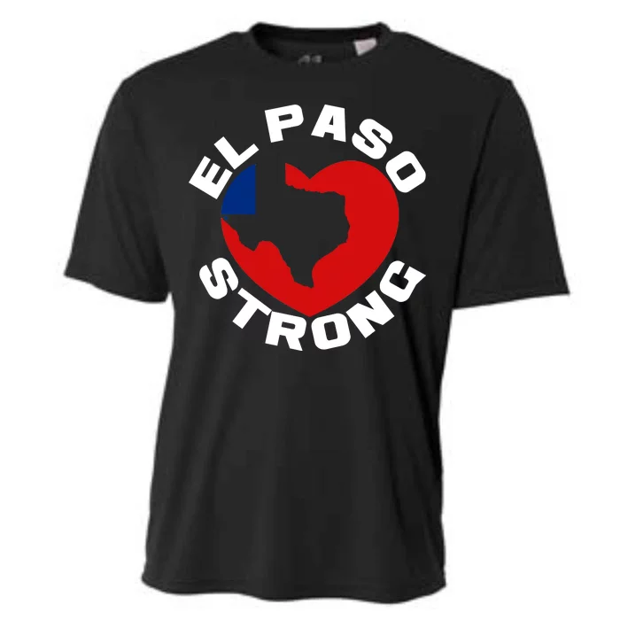 El Paso Strong Texas Heart Cooling Performance Crew T-Shirt