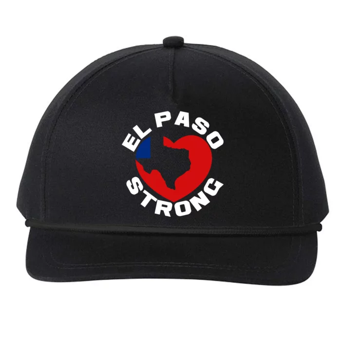 El Paso Strong Texas Heart Snapback Five-Panel Rope Hat