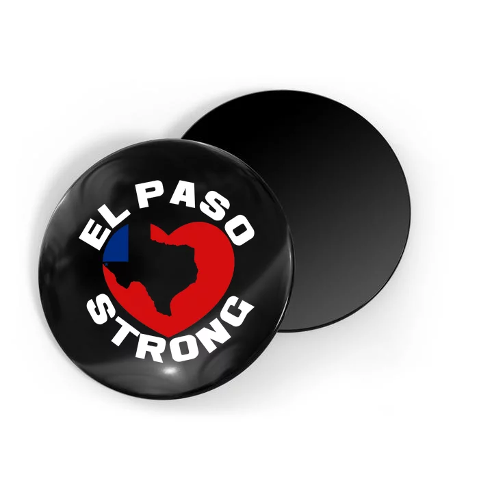 El Paso Strong Texas Heart Magnet