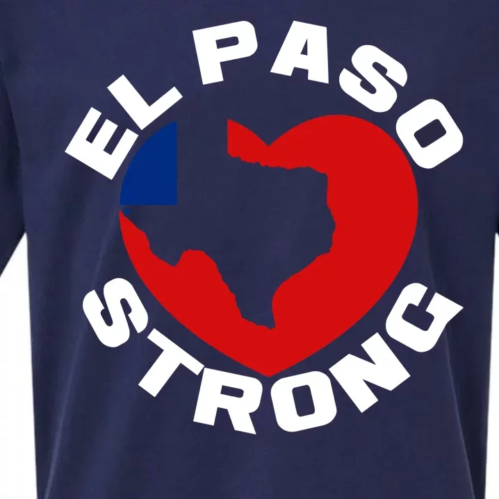 El Paso Strong Texas Heart Sueded Cloud Jersey T-Shirt