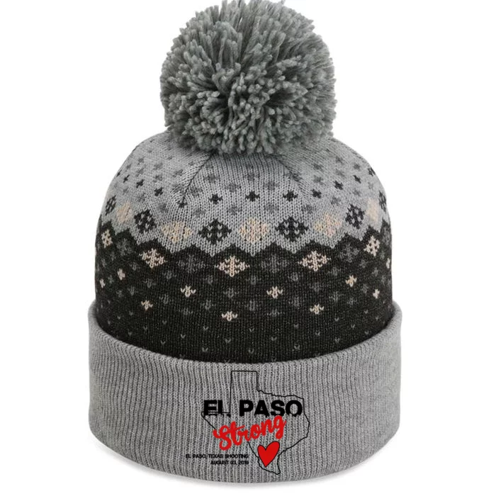 El Paso Strong Texas Shooting The Baniff Cuffed Pom Beanie