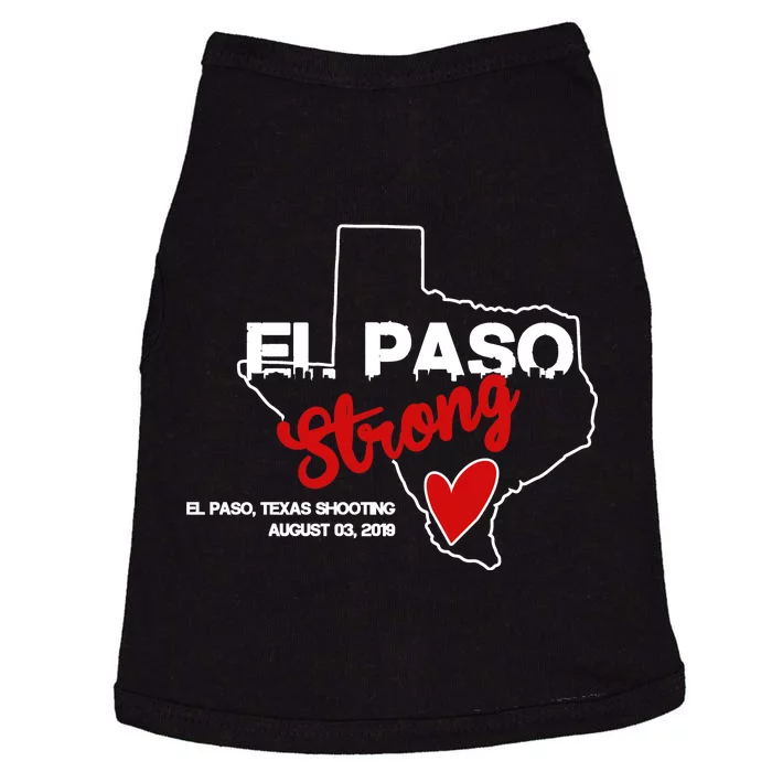 El Paso Strong Texas Shooting Doggie Tank