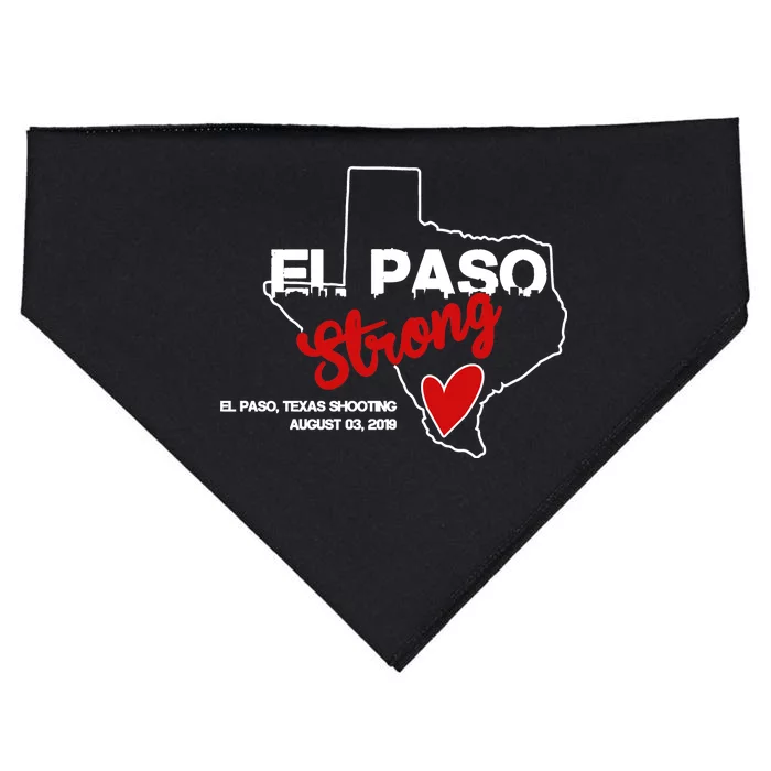 El Paso Strong Texas Shooting USA-Made Doggie Bandana