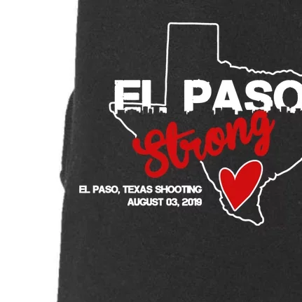 El Paso Strong Texas Shooting Doggie 3-End Fleece Hoodie