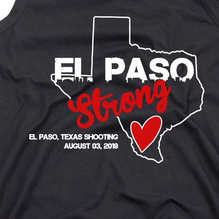 El Paso Strong Texas Shooting Tank Top