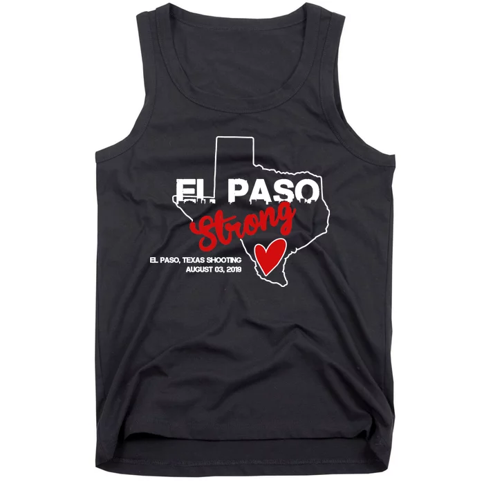 El Paso Strong Texas Shooting Tank Top