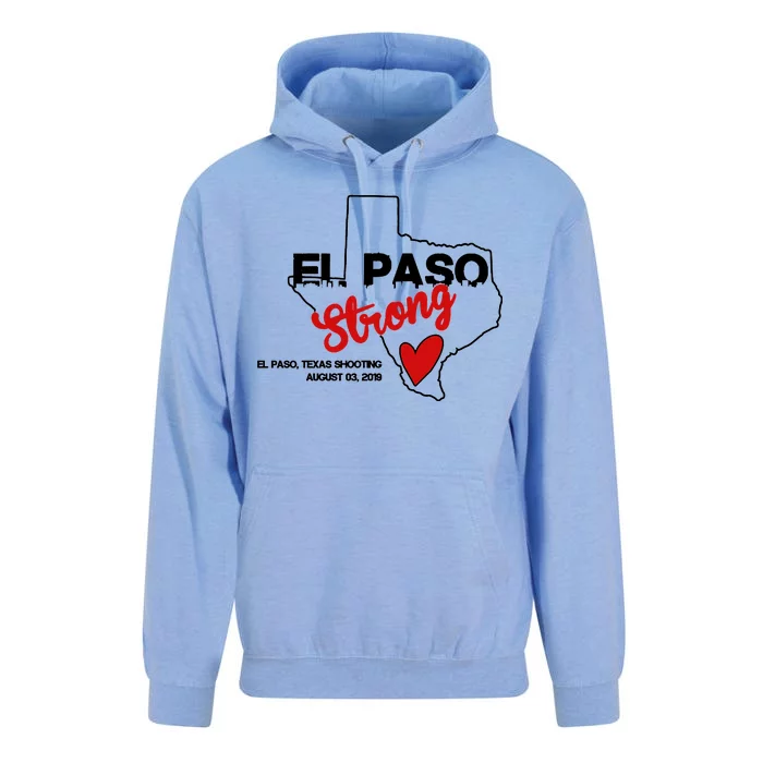 El Paso Strong Texas Shooting Unisex Surf Hoodie