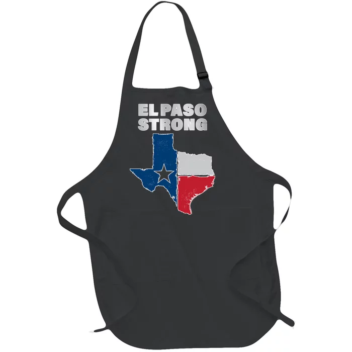 El Paso Strong Texas State Full-Length Apron With Pocket