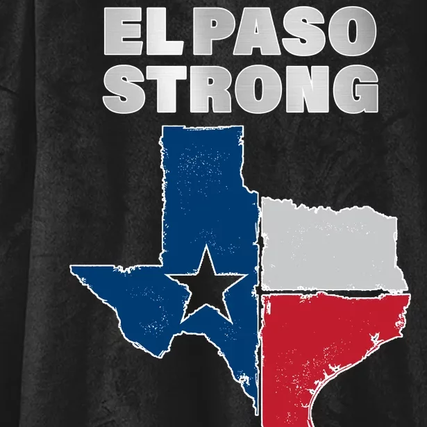 El Paso Strong Texas State Hooded Wearable Blanket