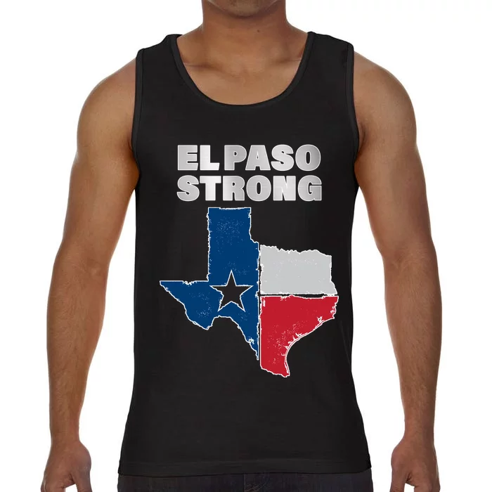 El Paso Strong Texas State Comfort Colors® Tank Top