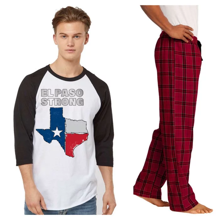 El Paso Strong Texas State Raglan Sleeve Pajama Set