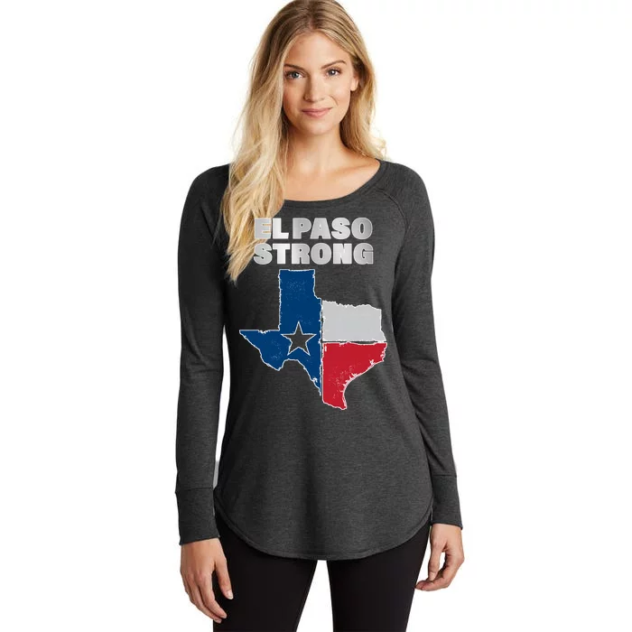 El Paso Strong Texas State Women's Perfect Tri Tunic Long Sleeve Shirt