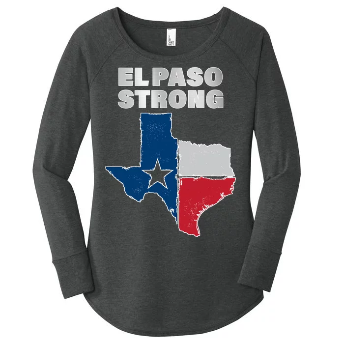 El Paso Strong Texas State Women's Perfect Tri Tunic Long Sleeve Shirt