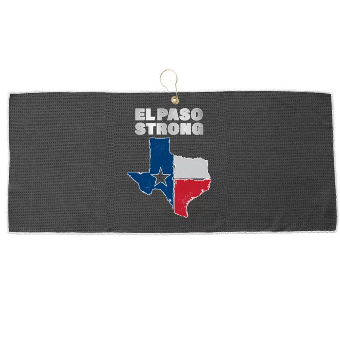 El Paso Strong Texas State Large Microfiber Waffle Golf Towel