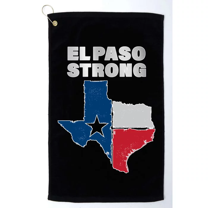 El Paso Strong Texas State Platinum Collection Golf Towel