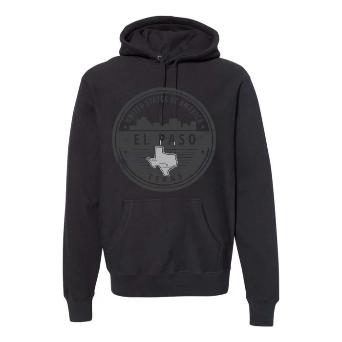 El Paso Texas Premium Hoodie