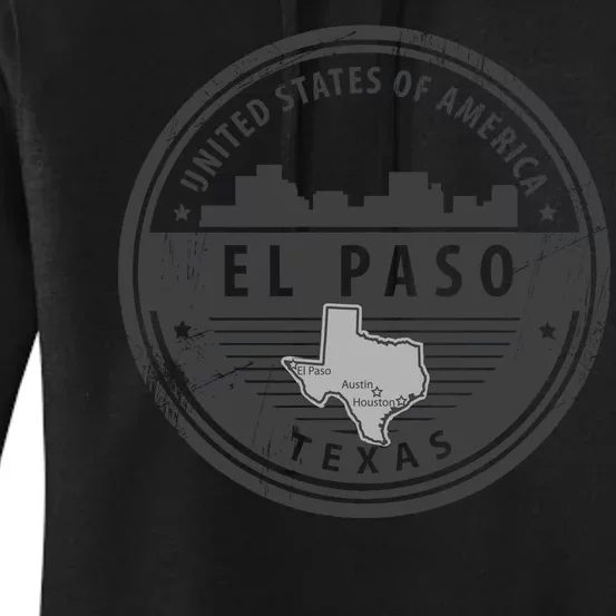 El Paso Texas Women's Pullover Hoodie